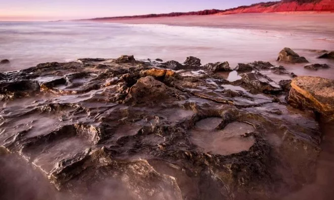 OTD in 2017: The world's largest dinosaur footprint was discovered.