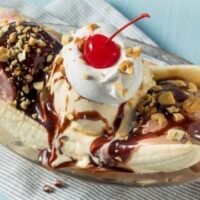 August 25: National Banana Split Day