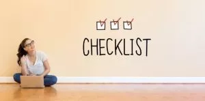October 30: National Checklist Day