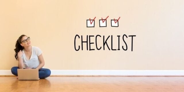 October 30: National Checklist Day