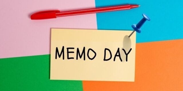 May 21: National Memo Day