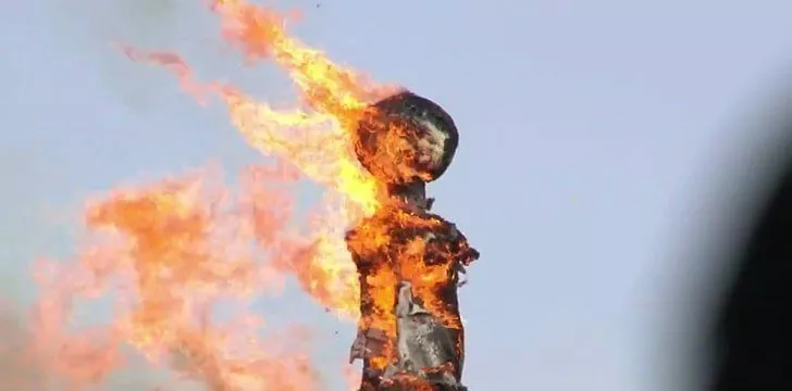 March 20: Snowman Burning Day