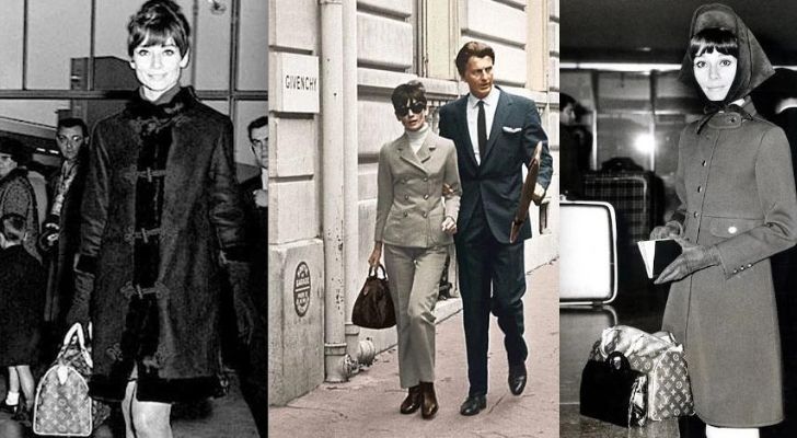 Audrey Hepburn con un Louis Vuitton Speedy
