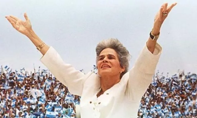 OTD in 1990: Nicaragua elected its first-ever female President