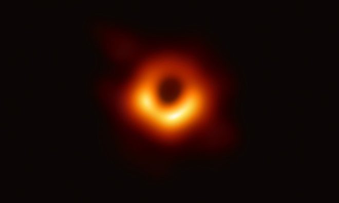 OTD in 2019: The first photo of a black hole that was taken in 2017 was announced to the public.