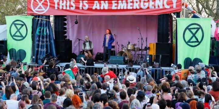 OTD in 2019: Climate change activist Greta Thunberg gave a speech in London