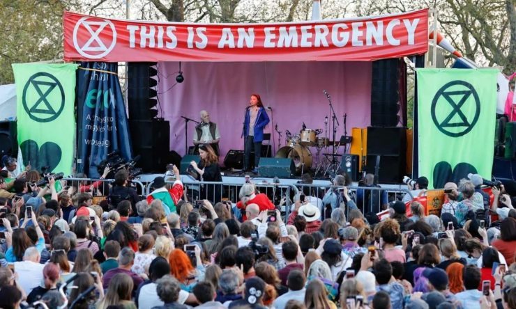 OTD in 2019: Climate change activist Greta Thunberg gave a speech in London