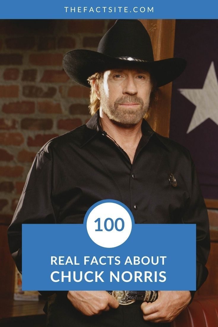 100 Real Facts About Chuck Norris The Fact Site