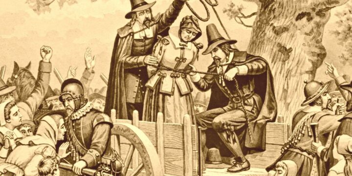 OTD in 1692: Innocent Bridget Bishop was the first person to be trialed and hung for witchcraft in Massachusetts