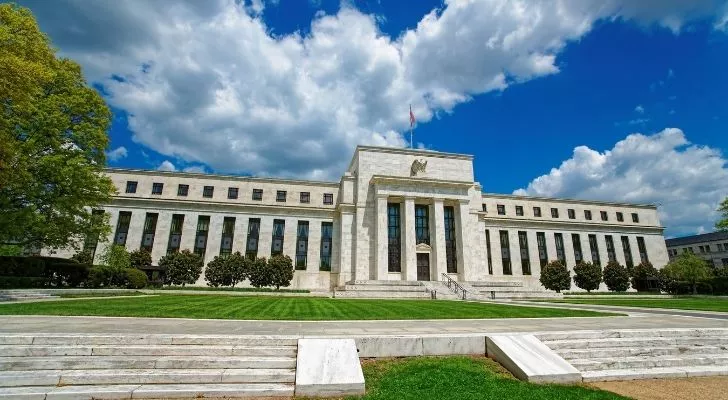 The US Federal Reserve building