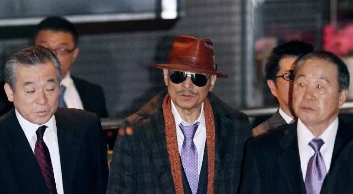 Kenichi Shinoda, the boss of the biggest Yakuza clan in Japan