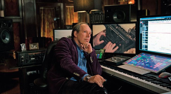 Composer Hans Zimmer at his studio.