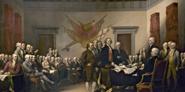 OTD in 1776: The American Declaration of Independence was publicly released in the Pennsylvania Evening Post.