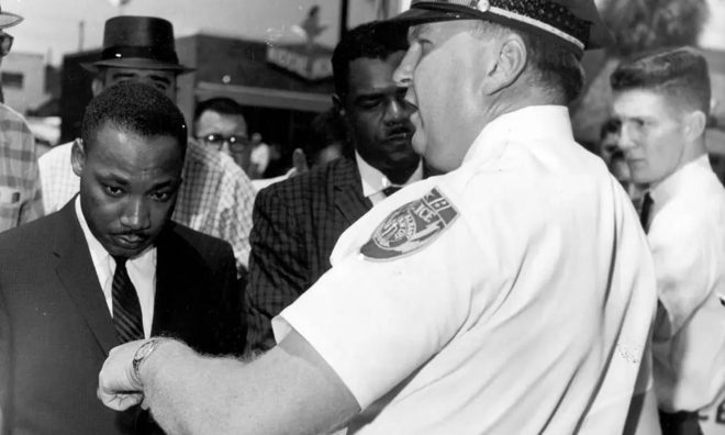 OTD in 1962: Martin Luther King Jr. was arrested for a demonstration he was involved in during December 1961.