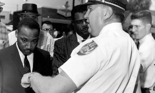 OTD in 1962: Martin Luther King Jr. was arrested for a demonstration he was involved in during December 1961.