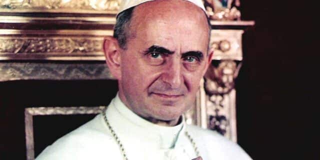 OTD in 1968: Pope Paul VI declared the prohibition of birth control.