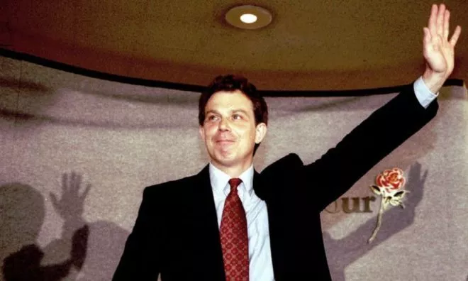 OTD in 1994: Former British prime minister Tony Blair won the leadership election for the British Labour Party.