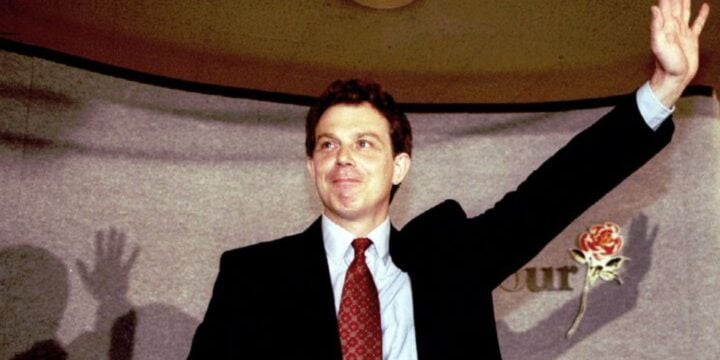 OTD in 1994: Former British prime minister Tony Blair won the leadership election for the British Labour Party.