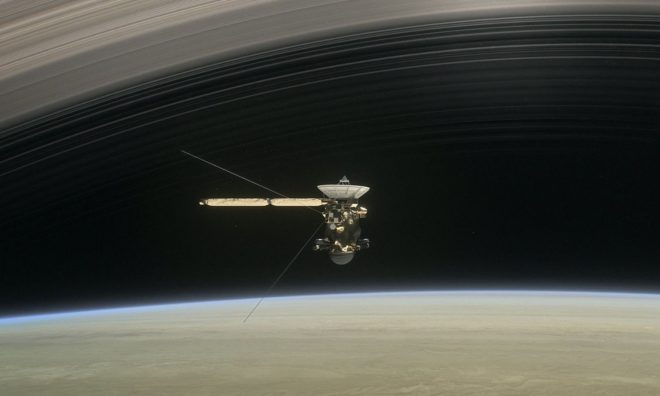 OTD in 2004: The Cassini–Huygens spacecraft became the first to enter Saturn's orbit.