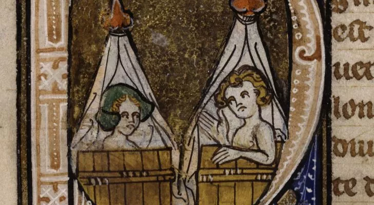 In the Medieval Era they rarely used soap