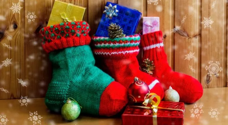 What do Christmas stocking symbolize?