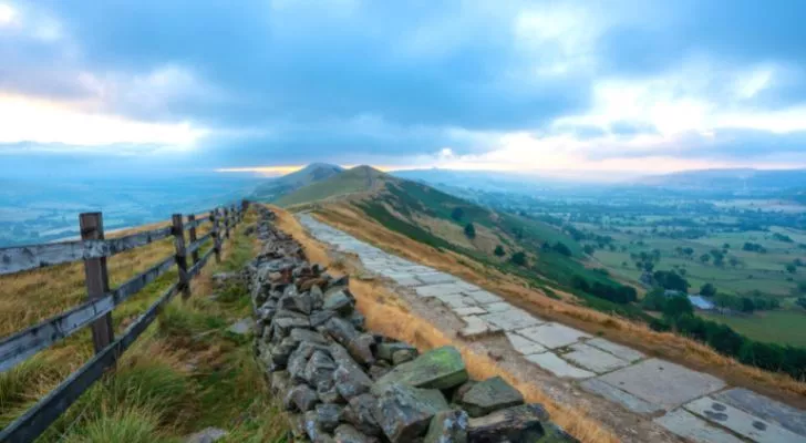 Mam Tor në Angli