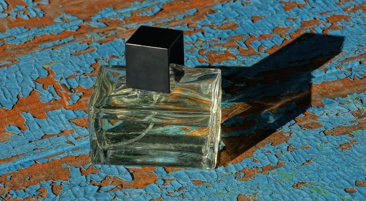 A bottle of Eau de Cologne