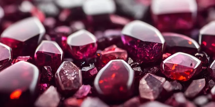 Facts about January's birthstone - garnet