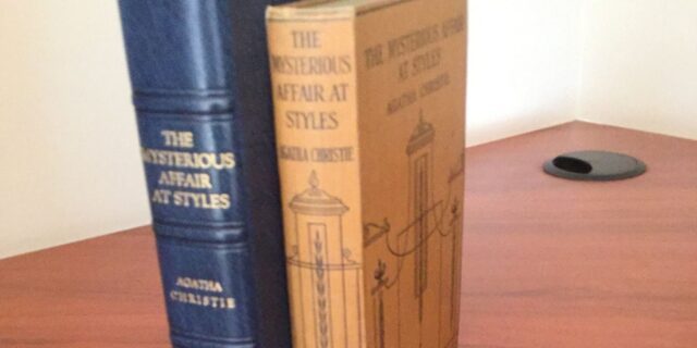 OTD in 1921: The Mysterious Affair at Styles