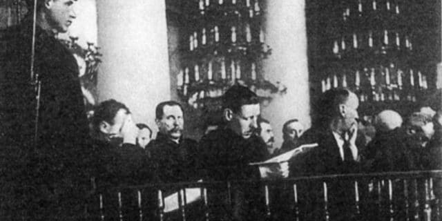 OTD in 1937: Seventeen people went on trial in the second Moscow Trials.