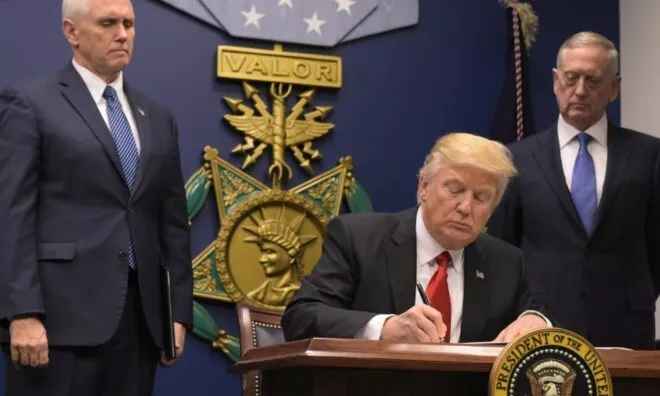 OTD in 2017: President Donald Trump banned seven countries from entering the US.