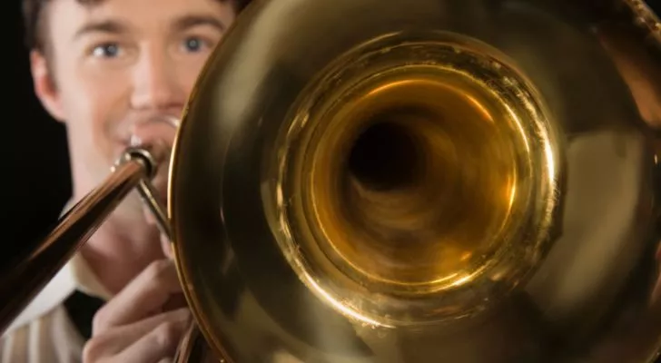 Trombones have a a high range