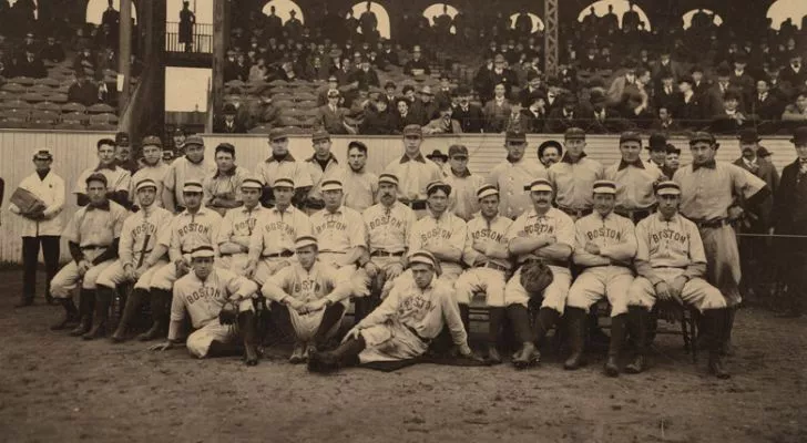 Players of the 1903 Major League World Series