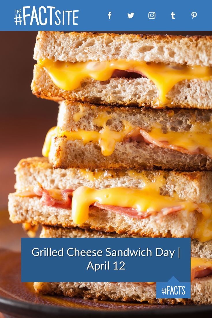 Grilled Cheese Sandwich Day April 12 The Fact Site