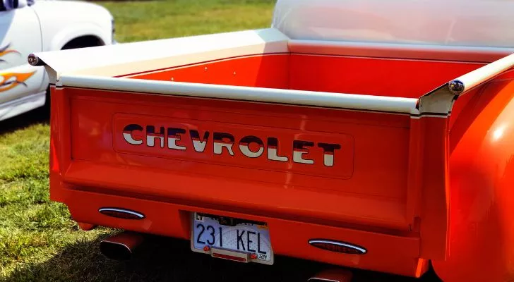 A Chevrolet pickup truck