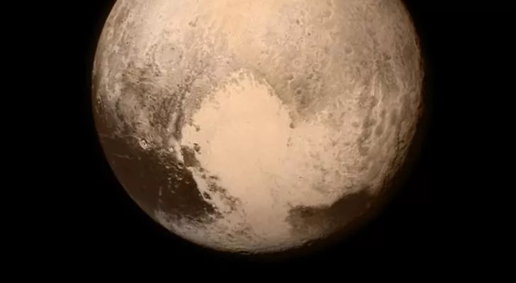 Pluto's icy heart