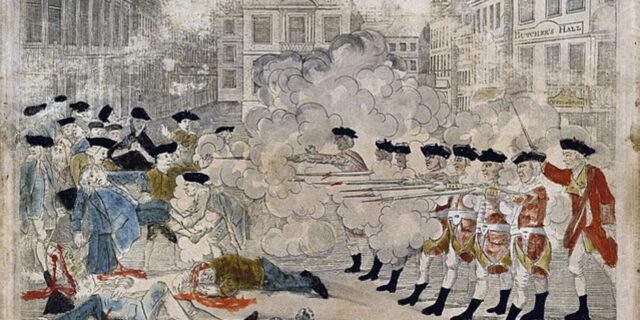 OTD in 1770: The Boston Massacre occurred.