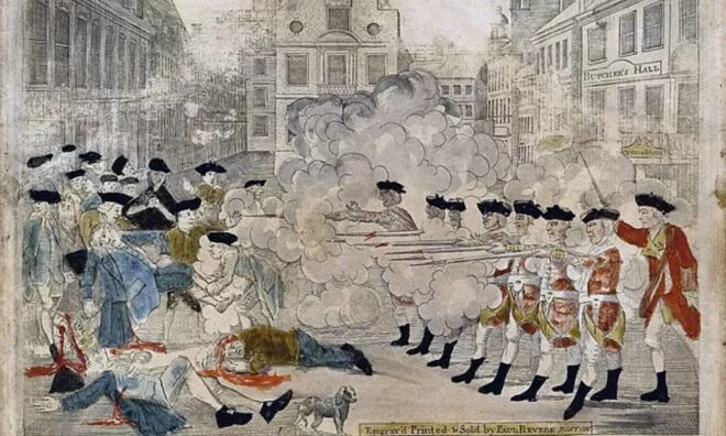 OTD in 1770: The Boston Massacre occurred.