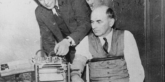 OTD in 1935: A polygraph test was conducted by its inventor