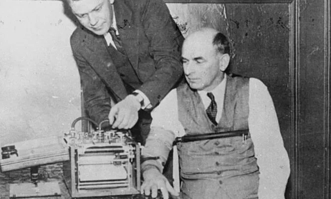 OTD in 1935: A polygraph test was conducted by its inventor