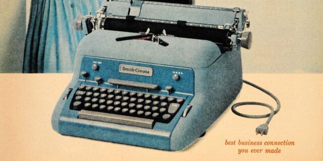 OTD in 1957: The electric typewriter went on sale for the first time in Syracuse