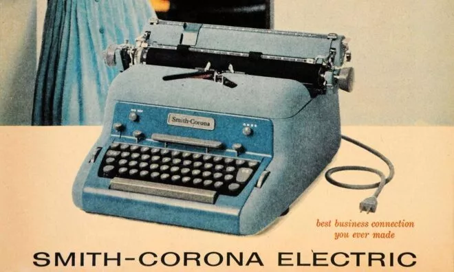 OTD in 1957: The electric typewriter went on sale for the first time in Syracuse