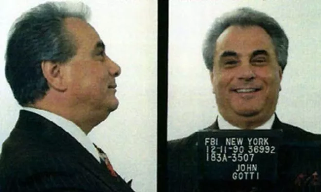 OTD in 1992: Mafia boss John Gotti was convicted of thirteen murders and racketeering.