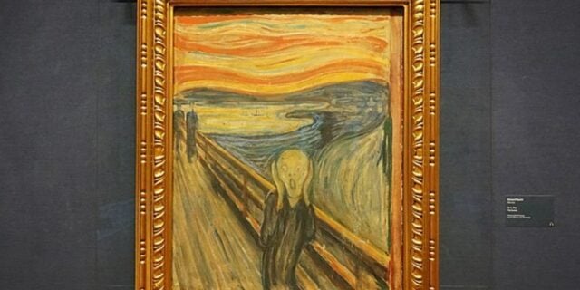 OTD in 1994: The famous iconic painting "The Scream" by Edvard Munch was stolen from a gallery in Oslo