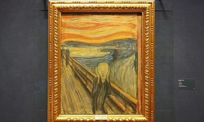 OTD in 1994: The famous iconic painting "The Scream" by Edvard Munch was stolen from a gallery in Oslo
