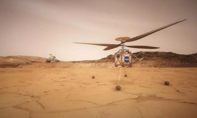 OTD in 2020: NASA's Ingenuity helicopter became the first helicopter to fly on another planet.