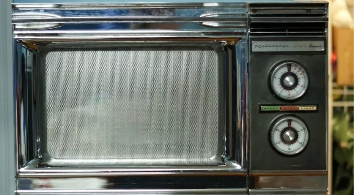 A Radarange microwave oven from the 70's