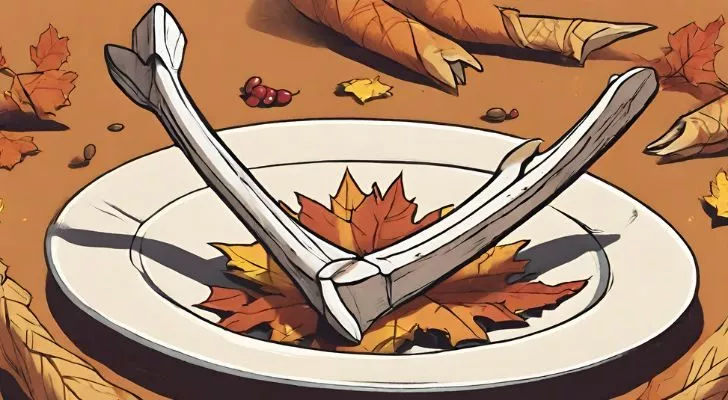 Wishbone Breaking Thanksgiving Tradition