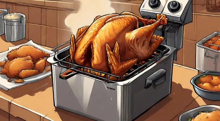 Deep-fried Turkey