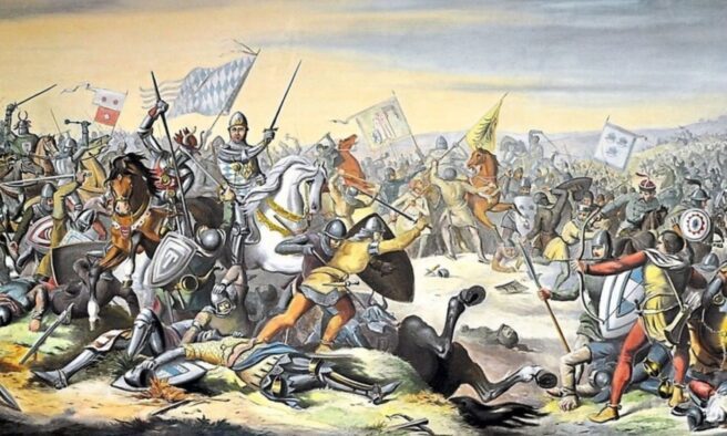OTD in 1313: Holy Emperor Louis IV of Bavaria defeated Frederick I of Austria during the Battle of Gammelsdorf.
